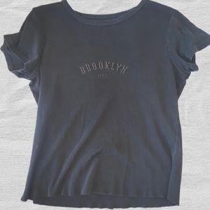 Brandy Melville Brooklyn Blue Top